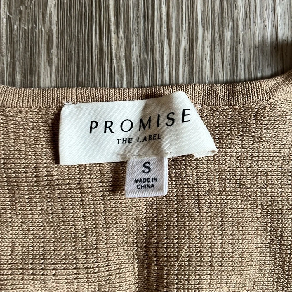 Tan formal top - Picture 2 of 2